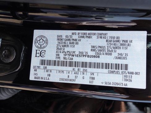 Used 2023 Ford F150 Lariat w/ Equipment Group 502A High AWD/4WD image 23