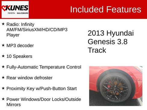 Used 2013 Hyundai Genesis 3.8 image 3