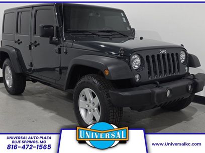 Used 2016 Jeep Wrangler Unlimited Sport w/ Quick Order Package 24S