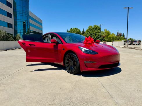 Used 2021 Tesla Model 3 Performance AWD/4WD image 45