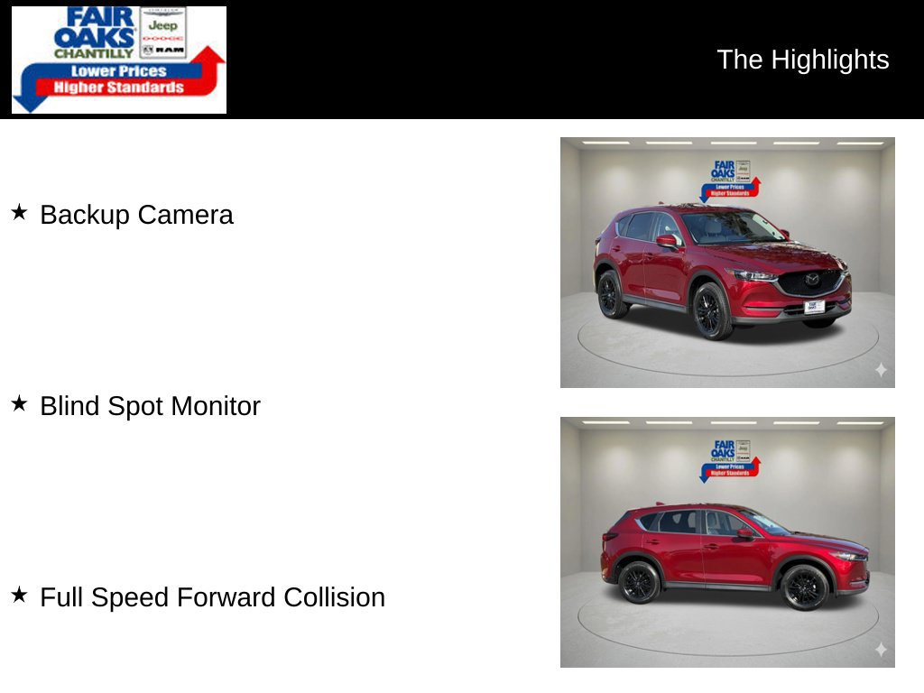 Used 2021 MAZDA CX-5 Touring w/ Touring Preferred SV Package AWD/4WD image 2