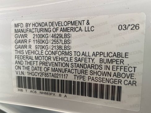 Used 2026 Honda Accord Touring image 39