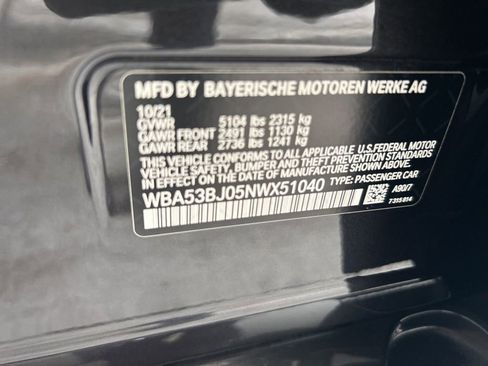 Used 2022 BMW 540i w/ M Sport Package image 50