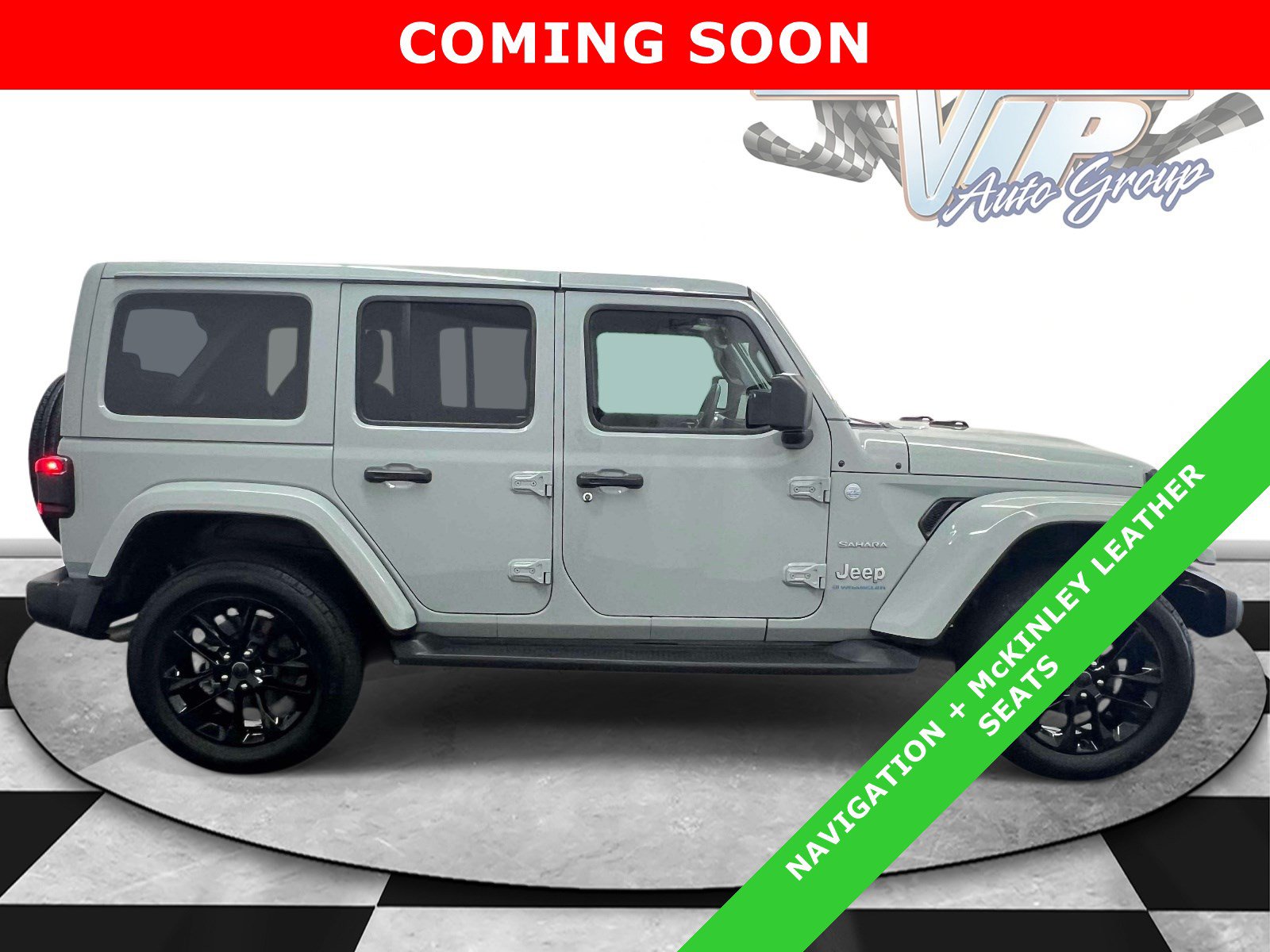 Used 2024 Jeep Wrangler Unlimited Sahara w/ Technology Group AWD/4WD image 5
