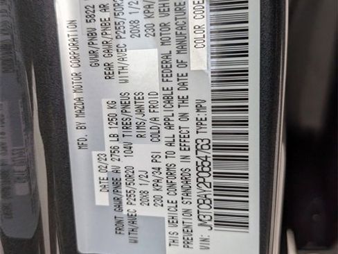 Certified 2023 MAZDA CX-9 Touring Plus image 33