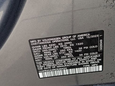 Used 2024 Volkswagen Atlas SEL Premium R-Line image 15