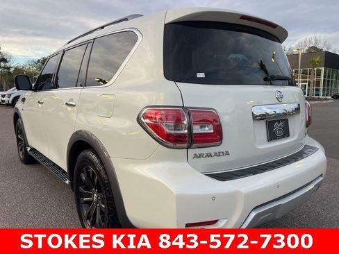 Used 2017 Nissan Armada Platinum w/ Captain Seat Package image 7