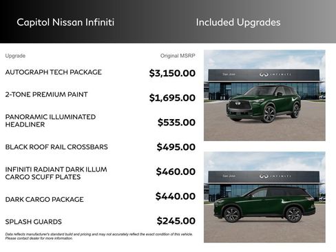 New 2026 INFINITI QX60 Autograph w/ Autograph Tech Package image 3