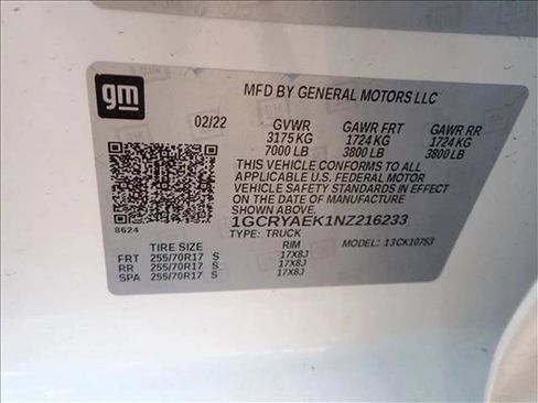 Used 2022 Chevrolet Silverado 1500 W/T w/ WT Convenience Package image 20