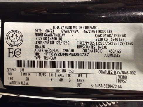 Used 2023 Ford F250 Lariat w/ Lariat Ultimate Package image 32