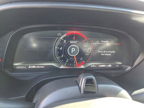 Used 2021 Cadillac CT4 V w/ Technology Package RWD image 23