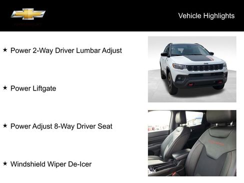 Used 2023 Jeep Compass Trailhawk w/ Trailhawk Convenience Group AWD/4WD image 20