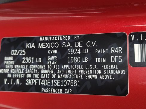 Used 2025 Kia K4 FWD image 33