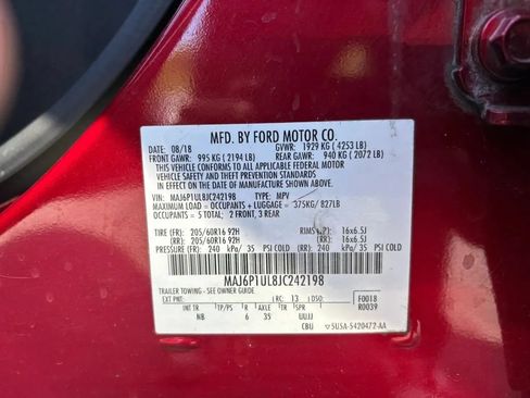 Used 2018 Ford EcoSport SE w/ SE Convenience Package AWD/4WD image 26