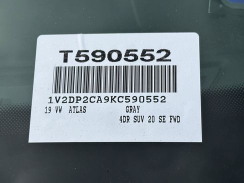 Used 2019 Volkswagen Atlas SE FWD image 15