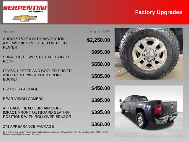 Used 2014 Chevrolet Silverado 3500 LTZ w/ LTZ Plus Package AWD/4WD image 5