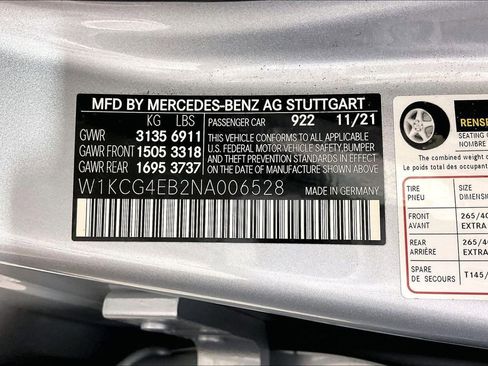 Used 2022 Mercedes-Benz EQS 580 4MATIC Sedan image 31