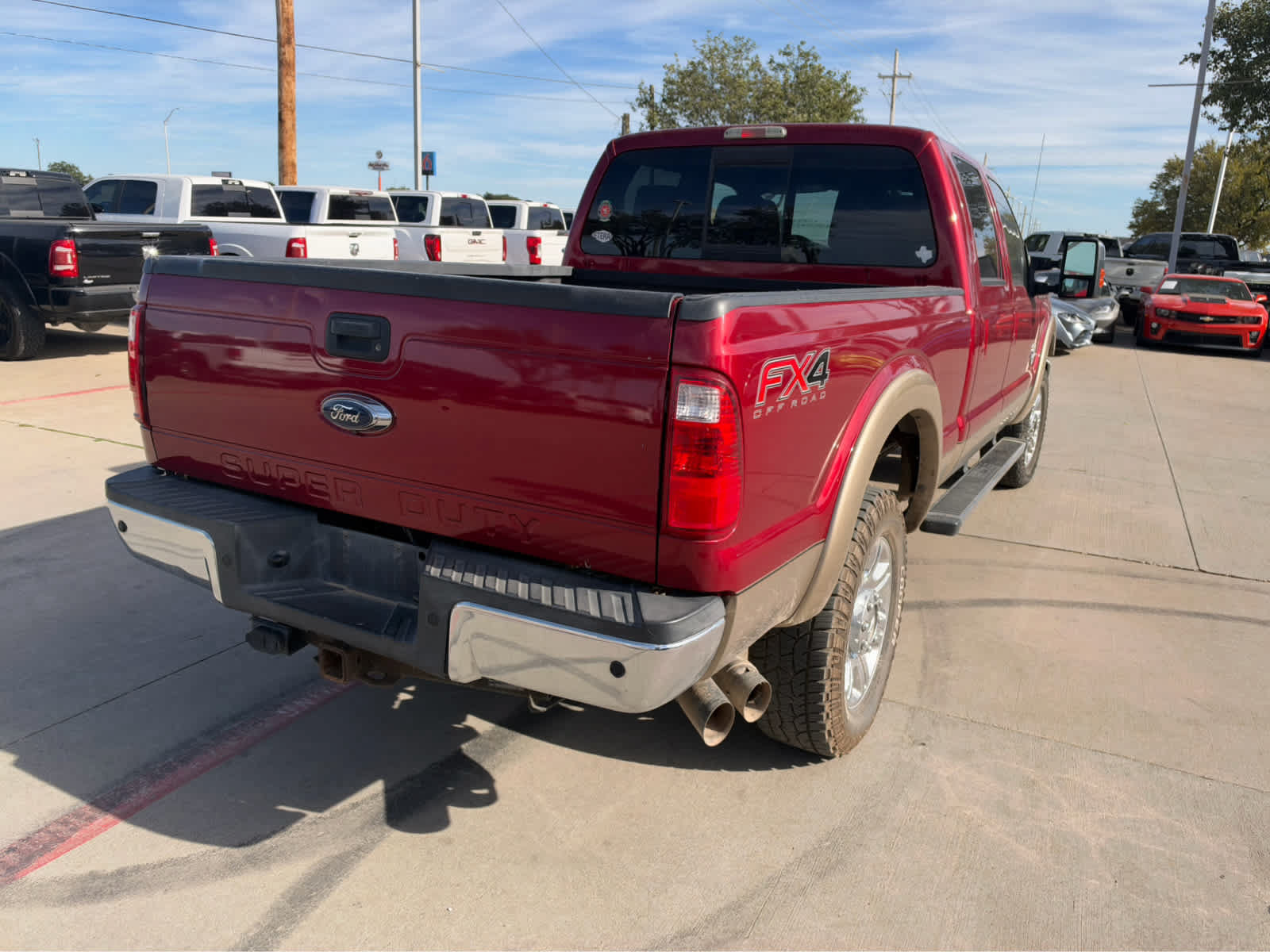 Used 2014 Ford F250 Lariat w/ Chrome Package AWD/4WD image 3