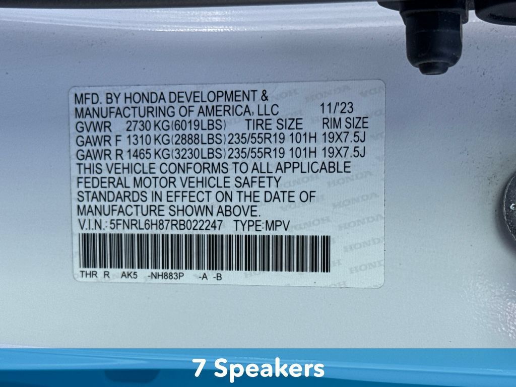 Certified 2024 Honda Odyssey Touring image 33