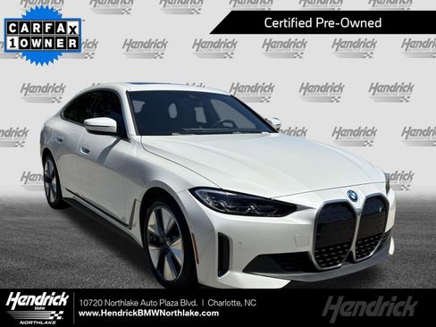 Certified 2023 BMW i4 eDrive40 w/ Premium Package RWD image 1