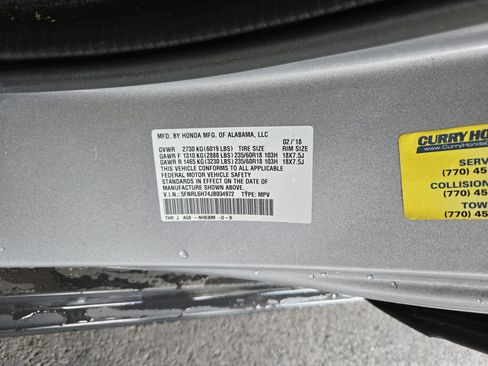 Used 2018 Honda Odyssey EX-L image 32
