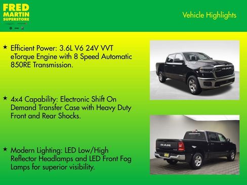 New 2026 RAM 1500 4x4 Crew Cab image 14