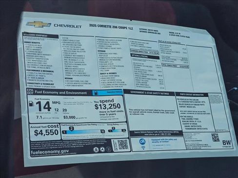 New 2025 Chevrolet Corvette Z06 image 29