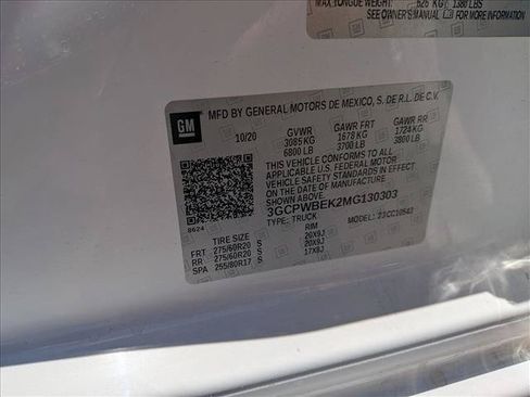 Used 2021 Chevrolet Silverado 1500 Custom RWD image 16