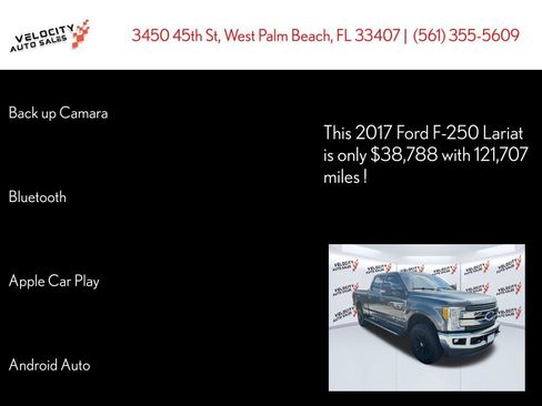Used 2017 Ford F250 Lariat w/ Lariat Value Package AWD/4WD image 24