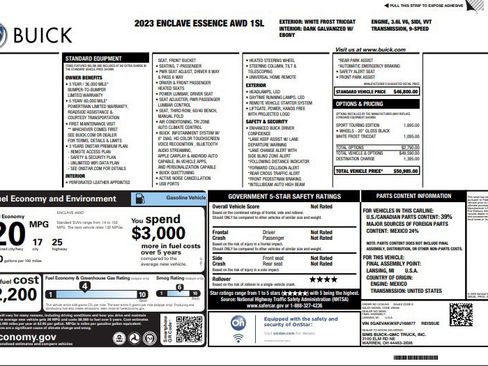 Used 2023 Buick Enclave Essence w/ Sport Touring Edition image 4