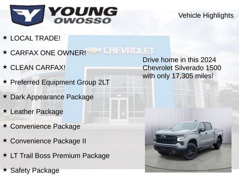 Certified 2024 Chevrolet Silverado 1500 LT Trail Boss w/ LT Trail Boss Premium Package AWD/4WD image 8