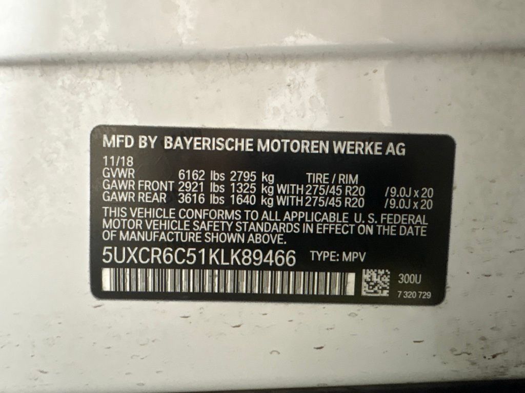 Used 2019 BMW X5 xDrive40i w/ Convenience Package AWD/4WD image 32