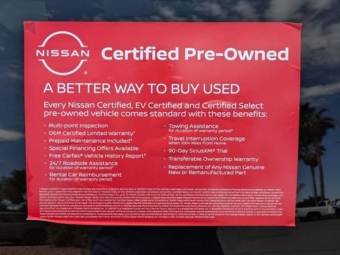 Certified 2026 Nissan Sentra SV w/ Floor Mat Package FWD image 4