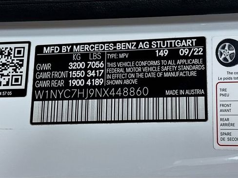 Certified 2022 Mercedes-Benz G 63 AMG 4MATIC image 33