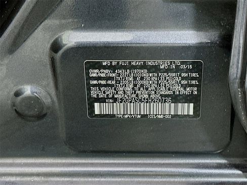 Used 2015 Subaru Crosstrek 2.0i Limited image 32