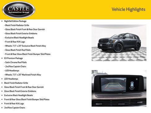 Used 2021 Kia Telluride EX w/ EX Premium Package AWD/4WD image 4