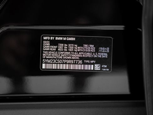 Used 2023 BMW XM AWD/4WD image 63