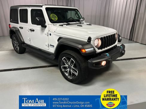 Used 2025 Jeep Wrangler Unlimited Sport S 4xe w/ Convenience Group AWD/4WD image 1