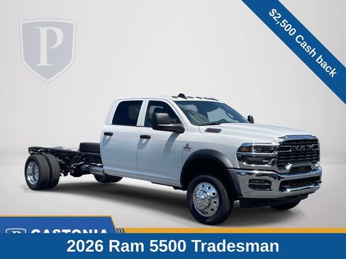 New 2026 RAM 5500 Tradesman w/ Chrome Appearance Group AWD/4WD image 1