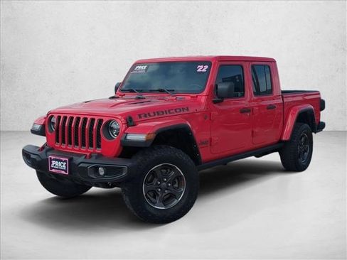 Used 2022 Jeep Gladiator Rubicon w/ LED Lighting Group AWD/4WD image 1