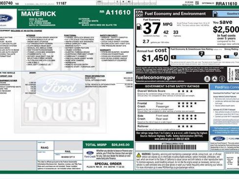 Used 2024 Ford Maverick XL FWD image 4