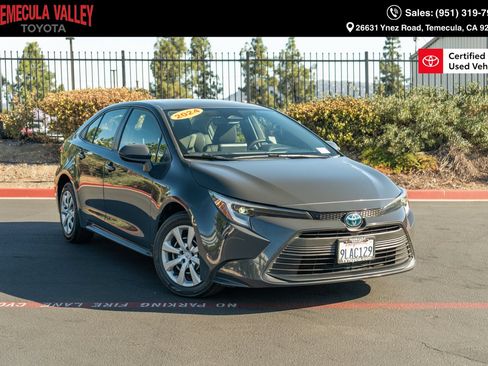 Certified 2024 Toyota Corolla LE FWD image 1