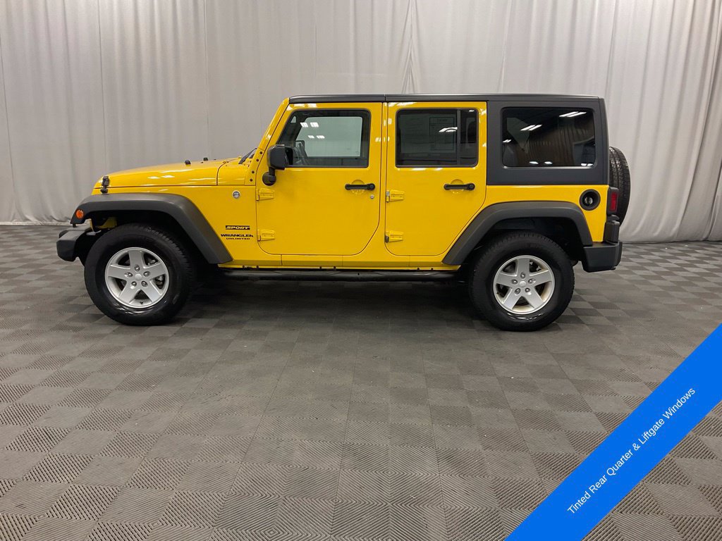 Used 2015 Jeep Wrangler Unlimited Sport w/ Quick Order Package 24S AWD/4WD image 14