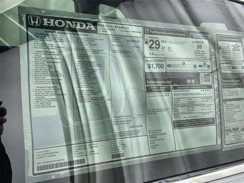 New 2026 Honda CR-V EX image 32