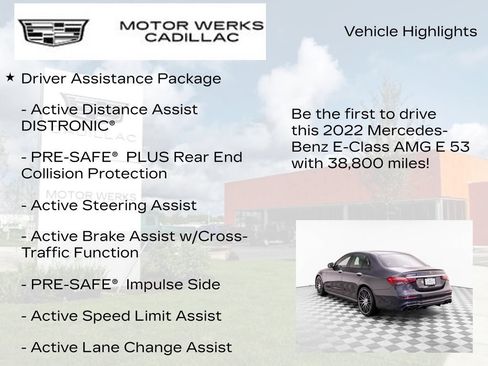 Used 2022 Mercedes-Benz E 53 AMG 4MATIC Sedan image 12