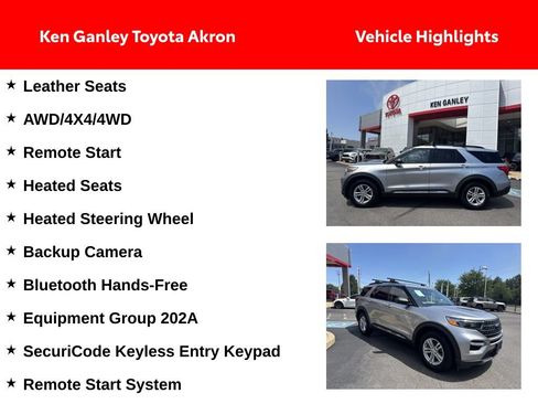 Used 2022 Ford Explorer XLT w/ Equipment Group 202A AWD/4WD image 2