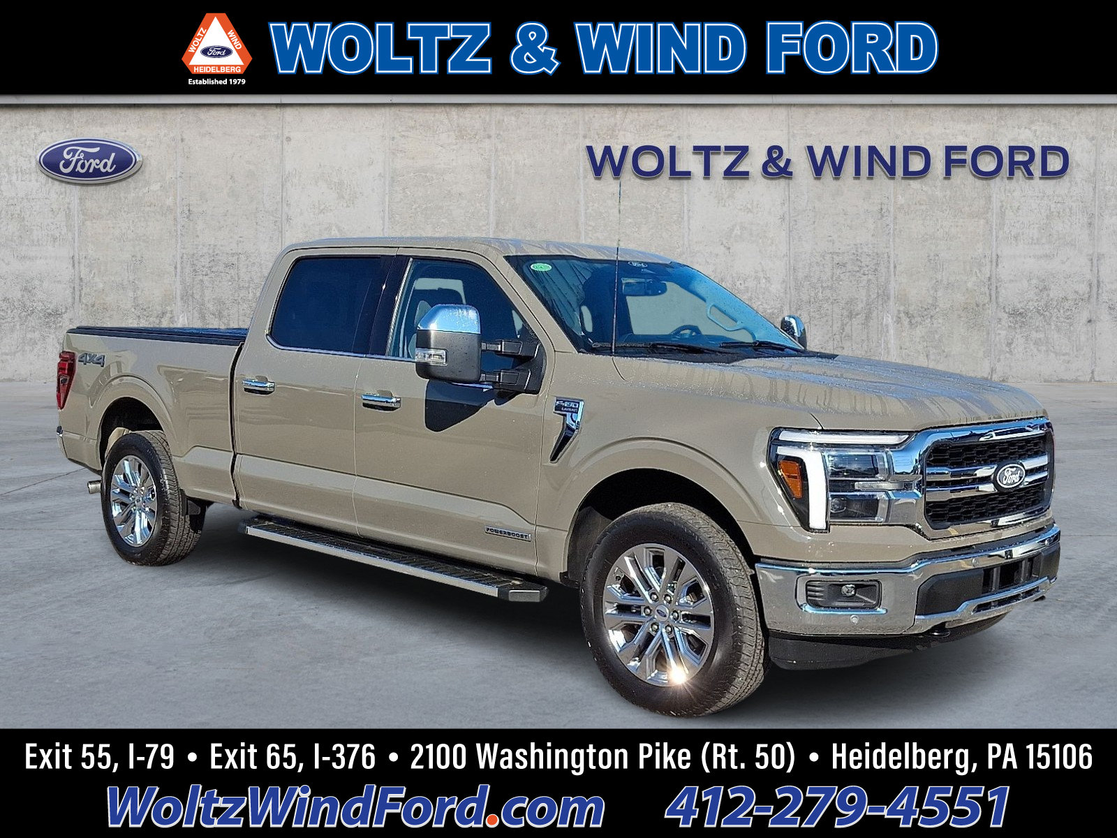 Used 2025 Ford F150 Lariat w/ Equipment Group 501A Mid AWD/4WD image 1
