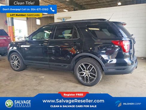 Used 2018 Ford Explorer Sport AWD/4WD image 3