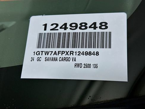Used 2024 GMC Savana 2500 w/ Driver Convenience Package image 26