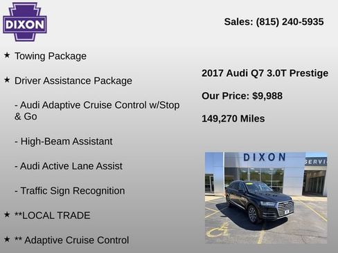 Used 2017 Audi Q7 3.0T Prestige AWD/4WD image 4